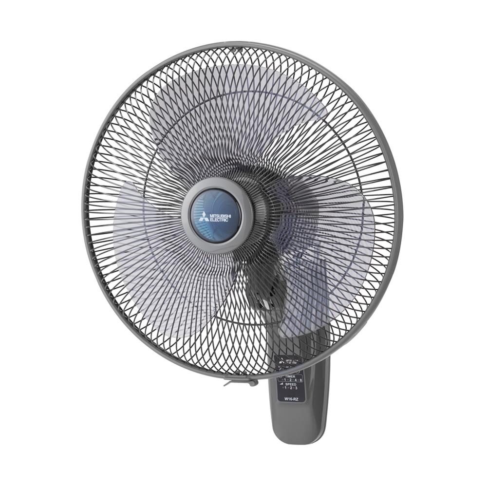 พัดลมติดผนัง 16 นิ้ว MITSUBISHI W16-RA CY-GY สีเทา