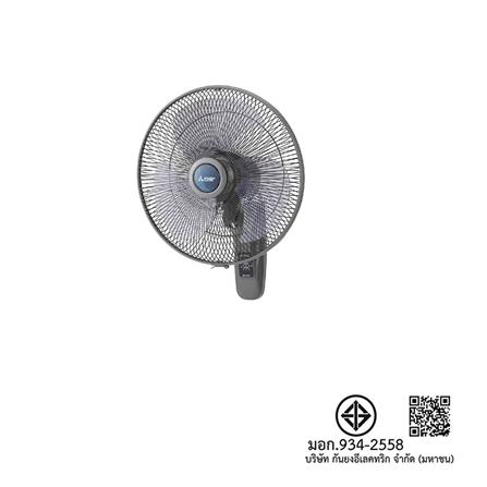 พัดลมติดผนัง 16 นิ้ว MITSUBISHI W16-RA CY-GY สีเทา_1
