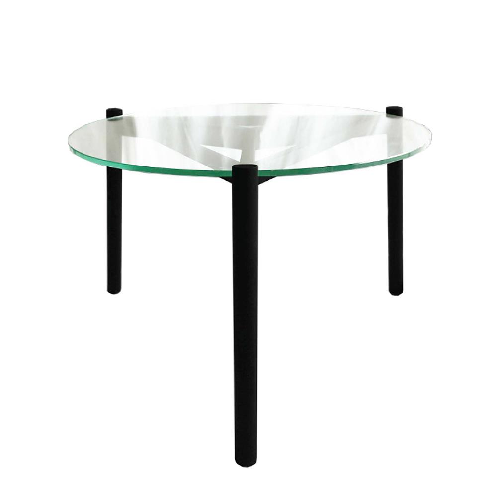 โต๊ะข้างกลม MODERN OUTDOOR TAVIA 67 ซม. สีดำ