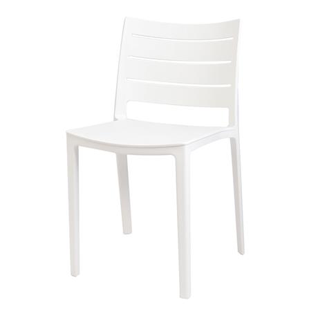 เก้าอี้พลาสติก PP SPRING EMM สีขาว_0