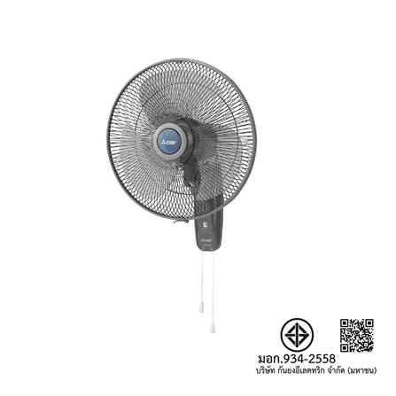 พัดลมติดผนัง 16 นิ้ว MITSUBISHI W16-GA CY-GY สีเทา_1