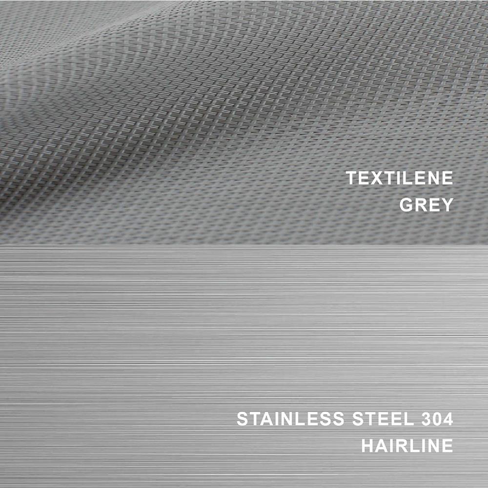 เก้าอี้ MODERN OUTDOOR PARC DIRECTOR สีเทา