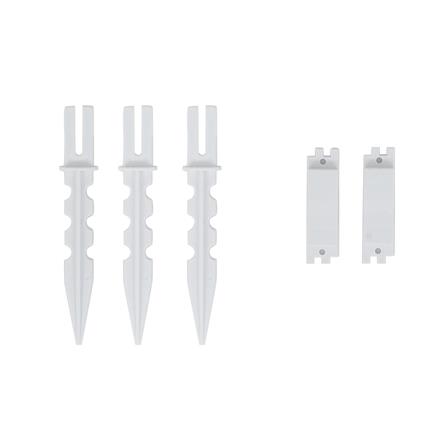 รั้วพลาสติกปักพื้น SPRING ปลายแหลม 30 ซม. สีขาว_3