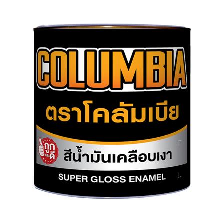 สีน้ำมันเคลือบเงา JBP COLUMBIA 2001 สีขาว 1 แกลลอน_0