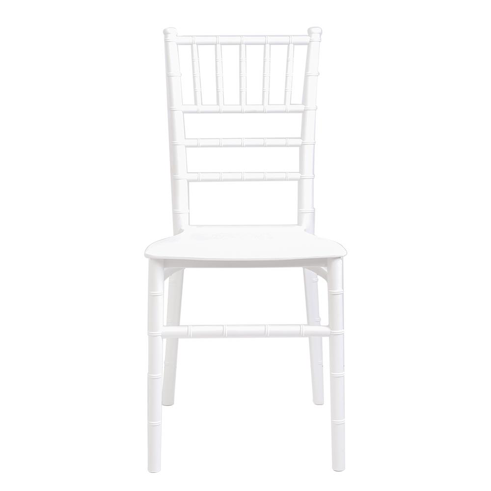 เก้าอี้พลาสติก PP SPRING WEDDING สีขาว