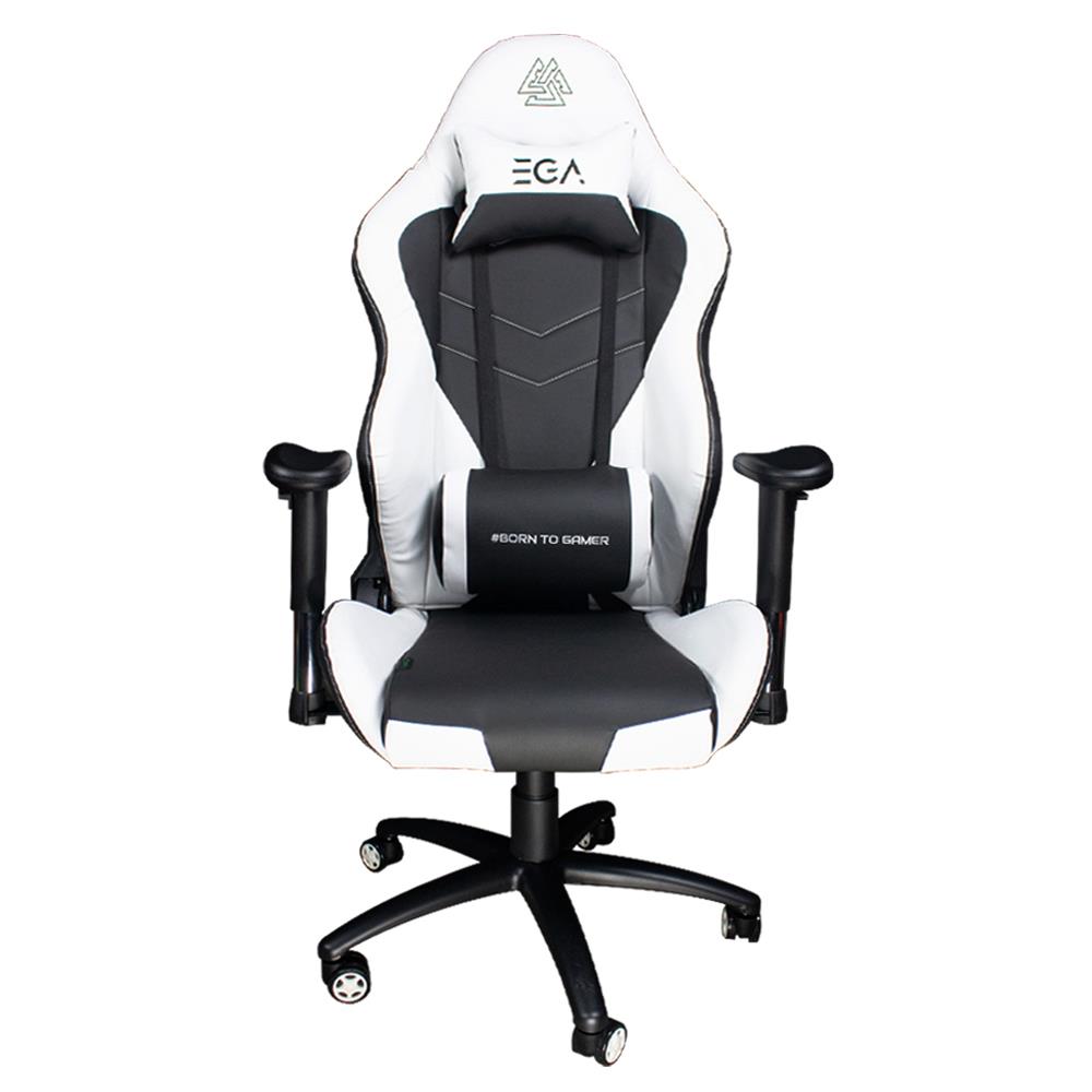 เก้าอี้เกมมิ่ง EGA TYPE G-1 สีดำ/ขาว