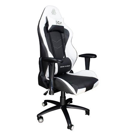 เก้าอี้เกมมิ่ง EGA TYPE G-1 สีดำ/ขาว_1