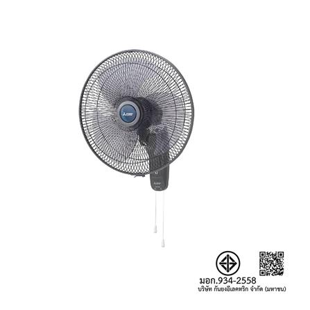 พัดลมติดผนัง 18 นิ้ว MITSUBISHI W18-GA CY-GY สีเทา_1