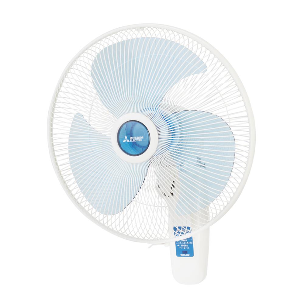 พัดลมติดผนัง 16 นิ้ว MITSUBISHI W16-RA BL สีฟ้า