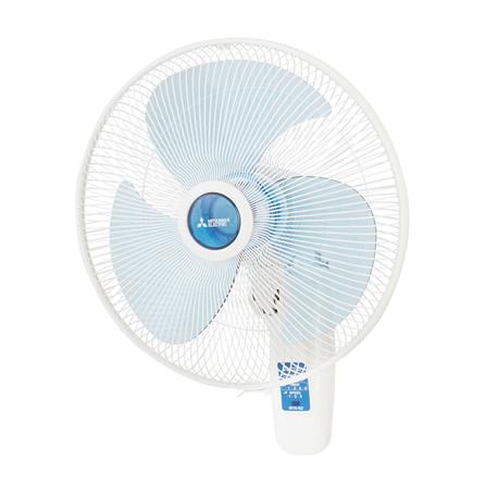 พัดลมติดผนัง 16 นิ้ว MITSUBISHI W16-RA BL สีฟ้า