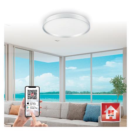 ไฟเพดาน LED HI-TEK HSFIL20DCW 13 นิ้ว 20 วัตต์ DAYLIGHT/COOL WHITE/WARM WHITE สีขาว_5