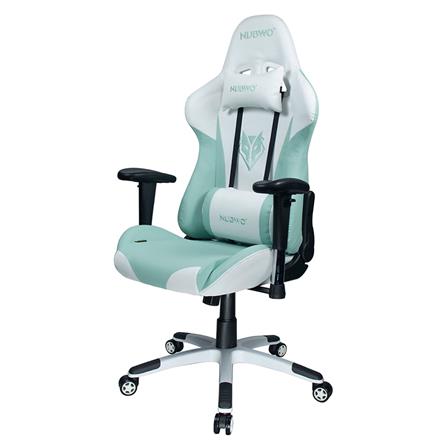 เก้าอี้เกมมิ่ง NUBWO NBCH-007 สีขาว/เขียวมิ้นท์