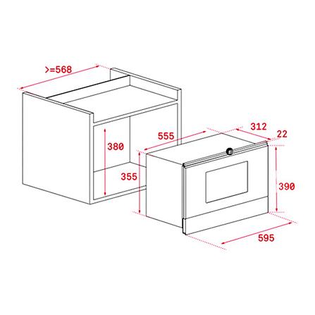 ไมโครเวฟฝังดิจิตอล TEKA ML 8220 BIS BLACK_9