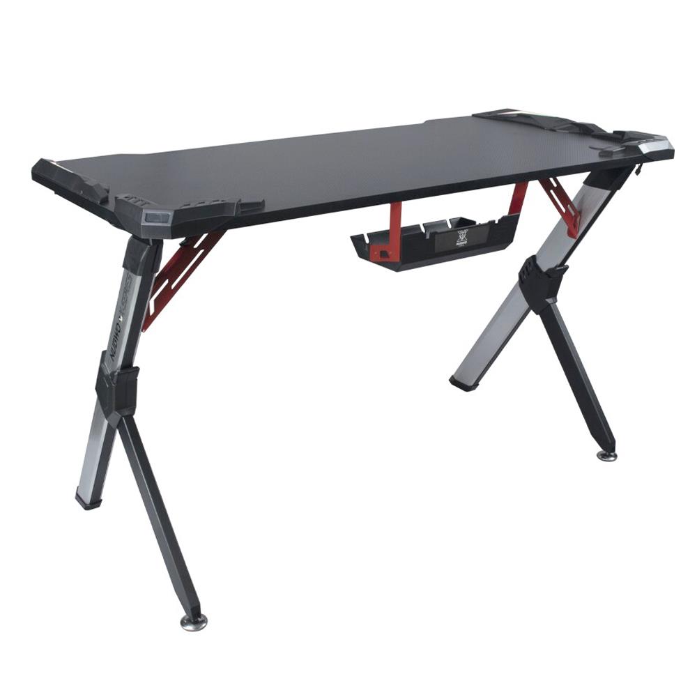 โต๊ะเกมมิ่ง NUBWO NXGD-800 RGB สีดำ
