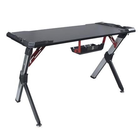 โต๊ะเกมมิ่ง NUBWO NXGD-800 RGB สีดำ_1
