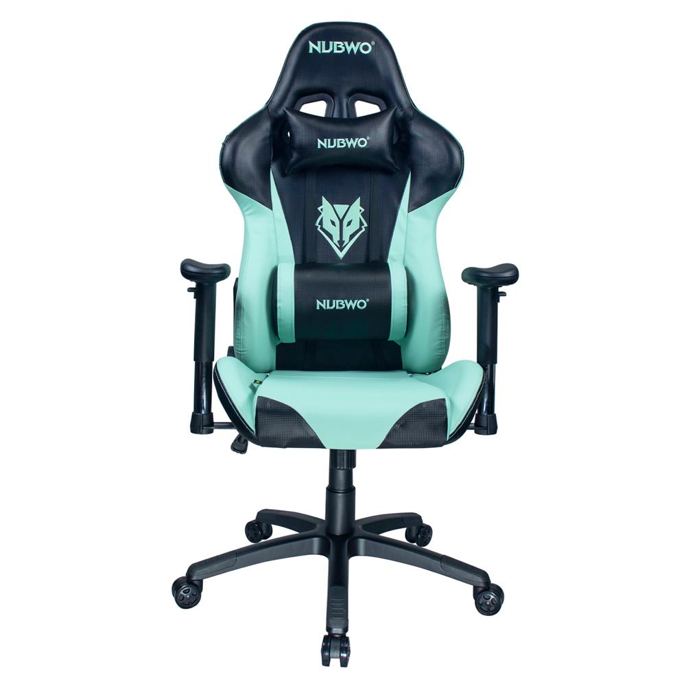 เก้าอี้เกมมิ่ง NUBWO NBCH-007 สีดำ/เขียวมิ้นท์