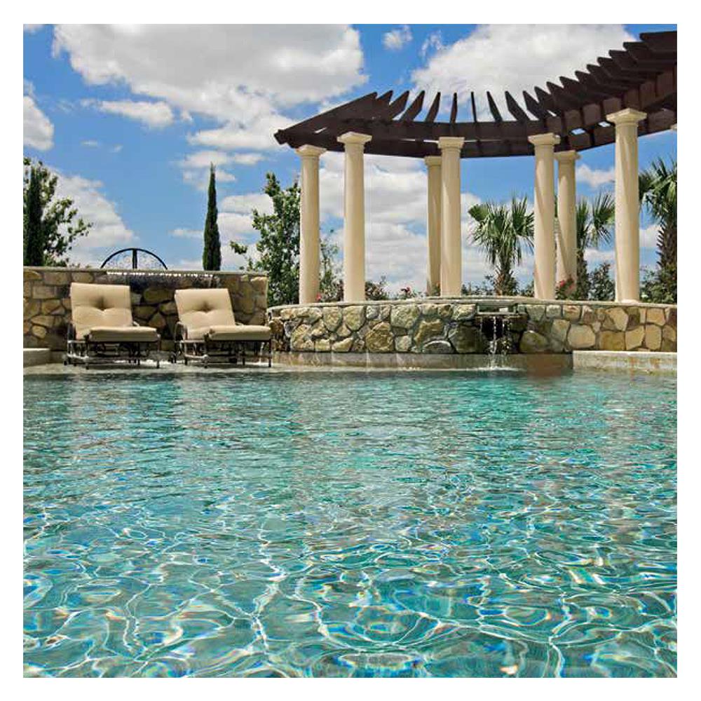 กระเบื้องสระว่ายน้ำ 4x4 นิ้ว KENZAI ควอทซ์ สโตน โอไฮโอ 90P