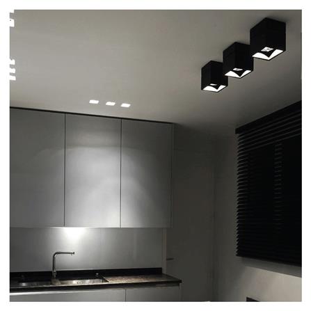 ดาวน์ไลท์ HI-TEK HFIDS0004B 4 นิ้ว สีดำ เหลี่ยม_2