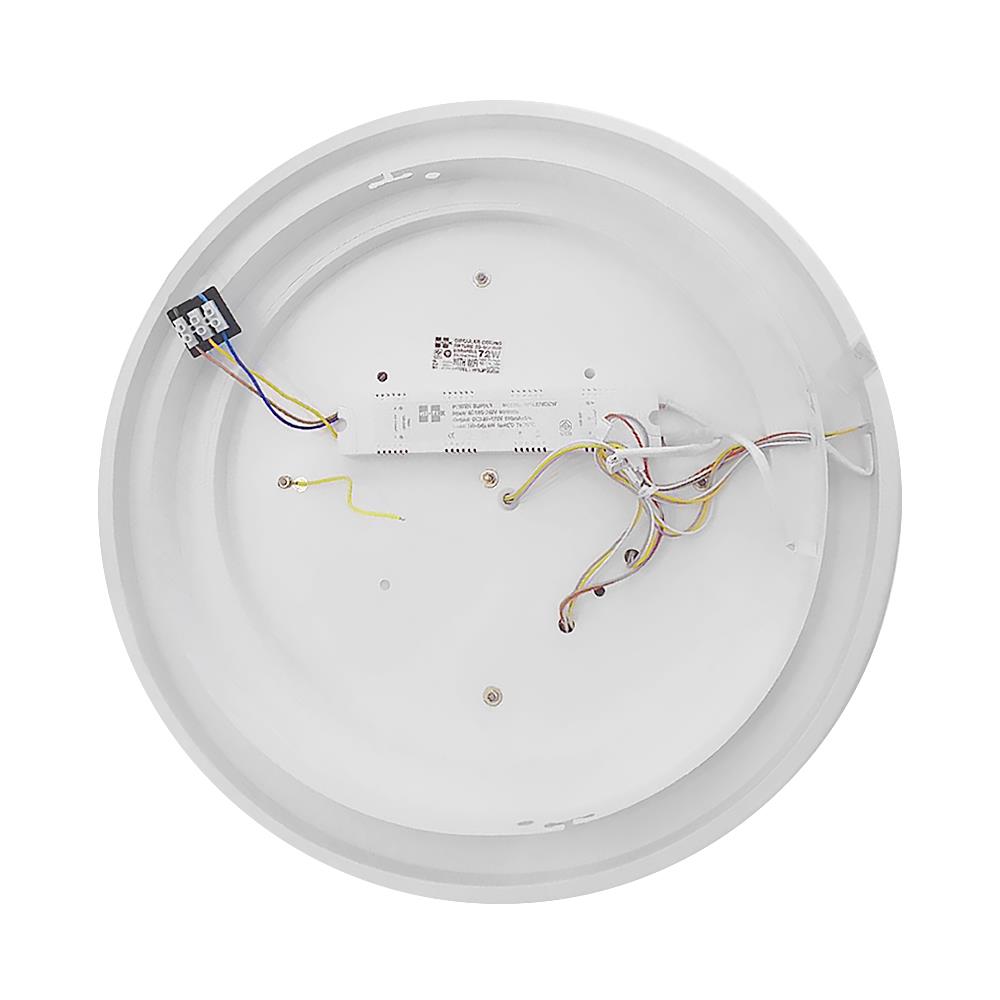 ไฟเพดาน LED HI-TEK HFIL155DCW 19 นิ้ว 55 วัตต์ DAYLIGHT/COOL WHITE/WARM WHITE สีขาว