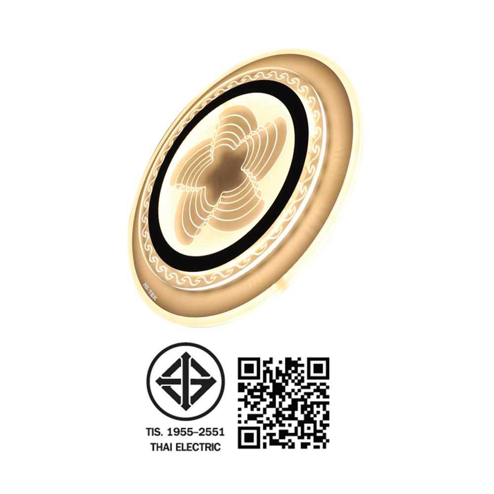 ไฟเพดาน LED HI-TEK HFIL155DCW 19 นิ้ว 55 วัตต์ DAYLIGHT/COOL WHITE/WARM WHITE สีขาว