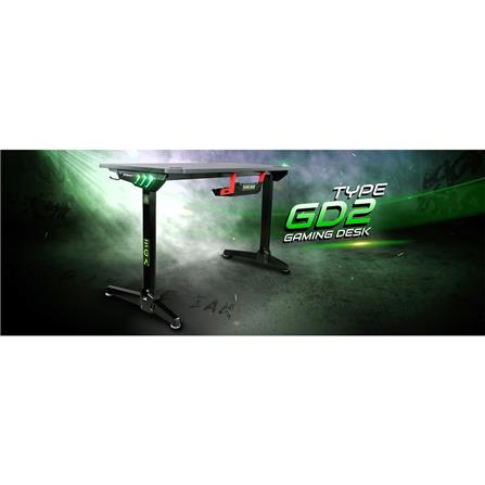 โต๊ะเกมมิ่ง EGA GD-2 สีดำ_2