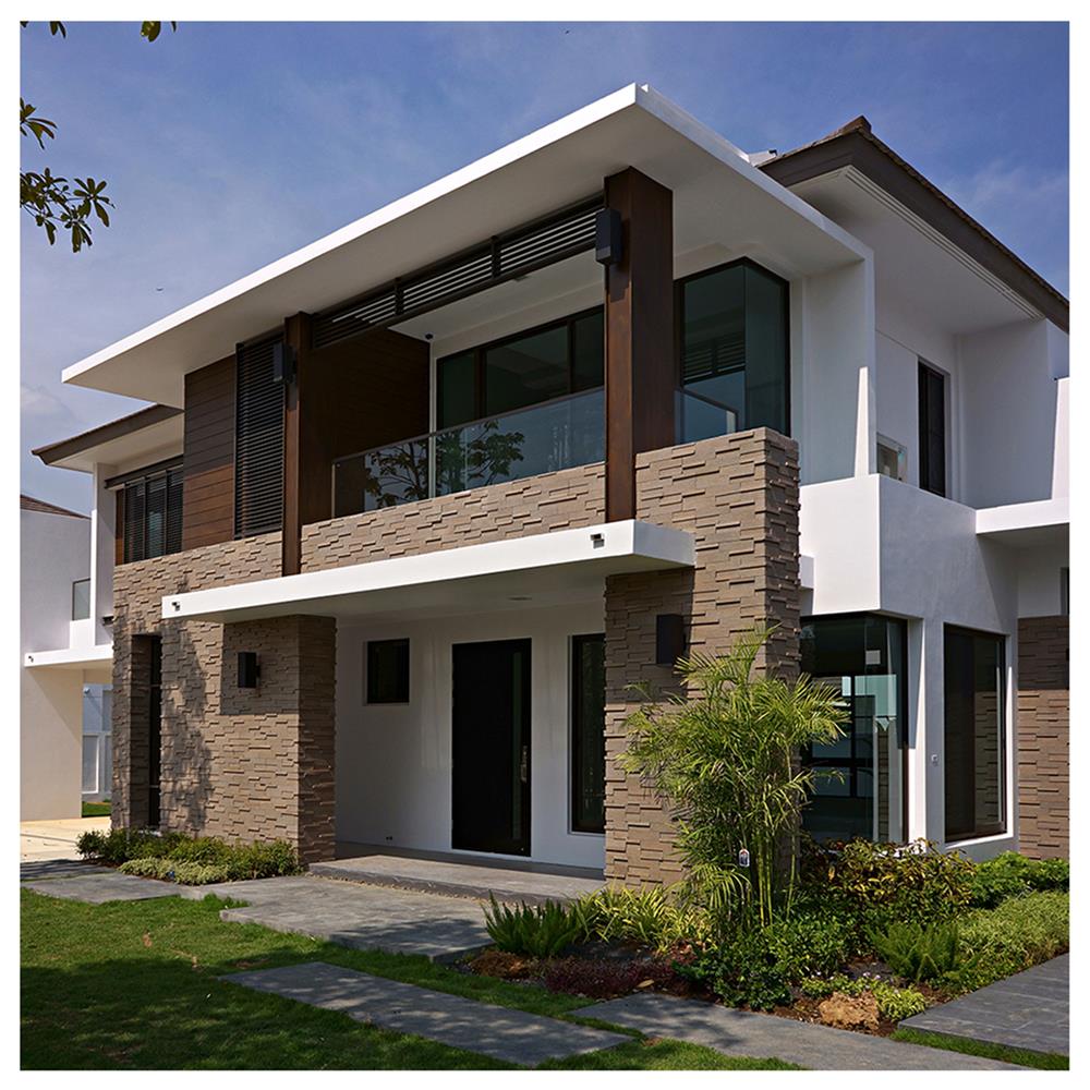 กระเบื้องดินเผา 5x20 นิ้ว ทัสคานี่ สโตน คุ๊กกี้ แอนด์ ครีม 8P