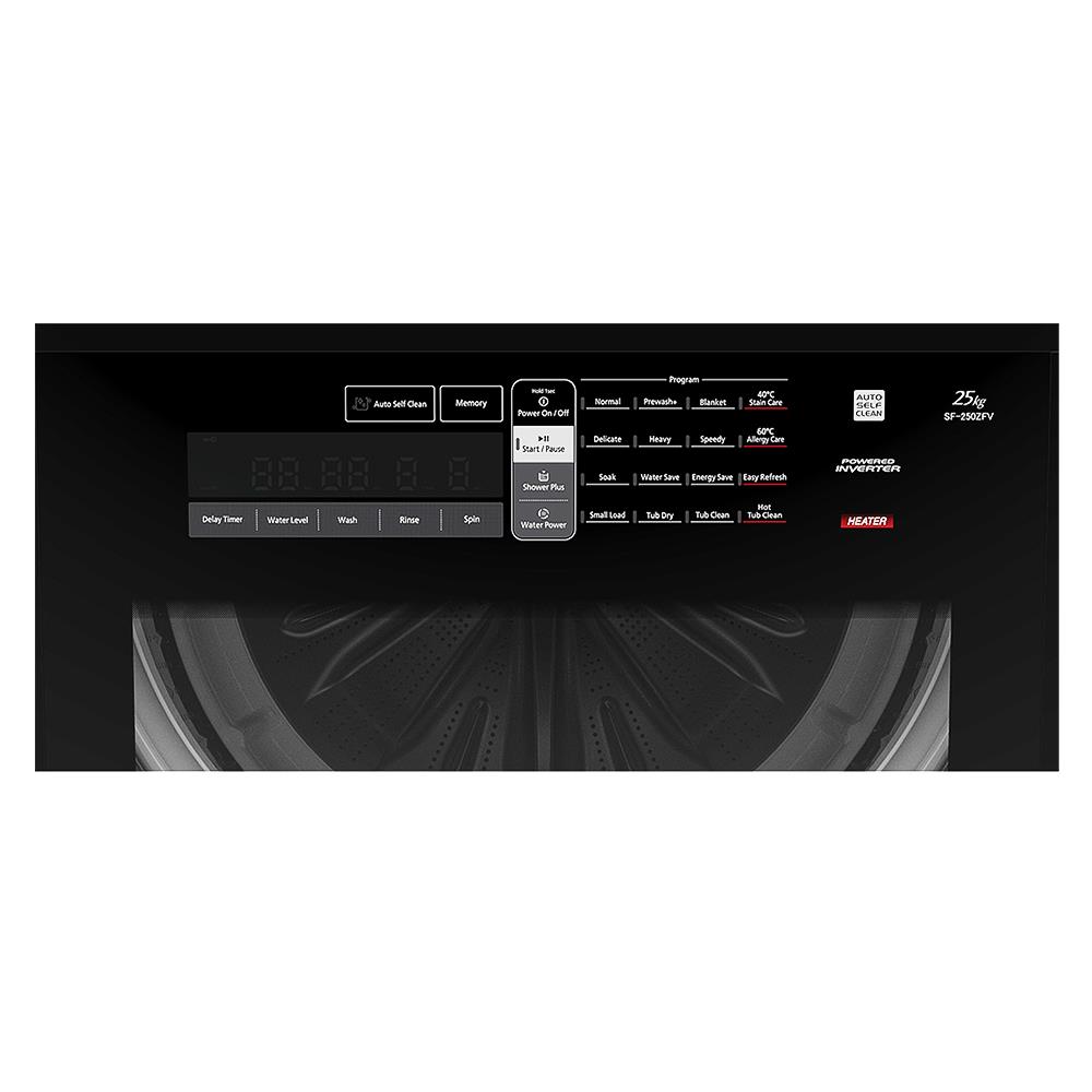 เครื่องซักผ้าฝาบน HITACHI SF-250ZFV 25 กก. อินเวอร์เตอร์