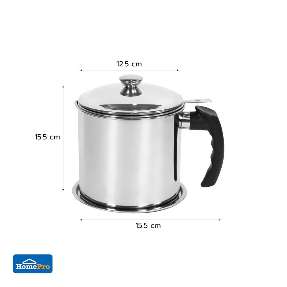 หม้อกรองน้ำมันพร้อมถาดรอง KECH 1.3 ลิตร (ชุด 4 ชิ้น)