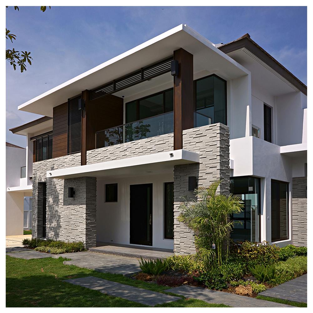 กระเบื้องดินเผา 5x20 นิ้ว KENZAI ทัสคานี่ สโตน ไวท์แชมเปญ 8P