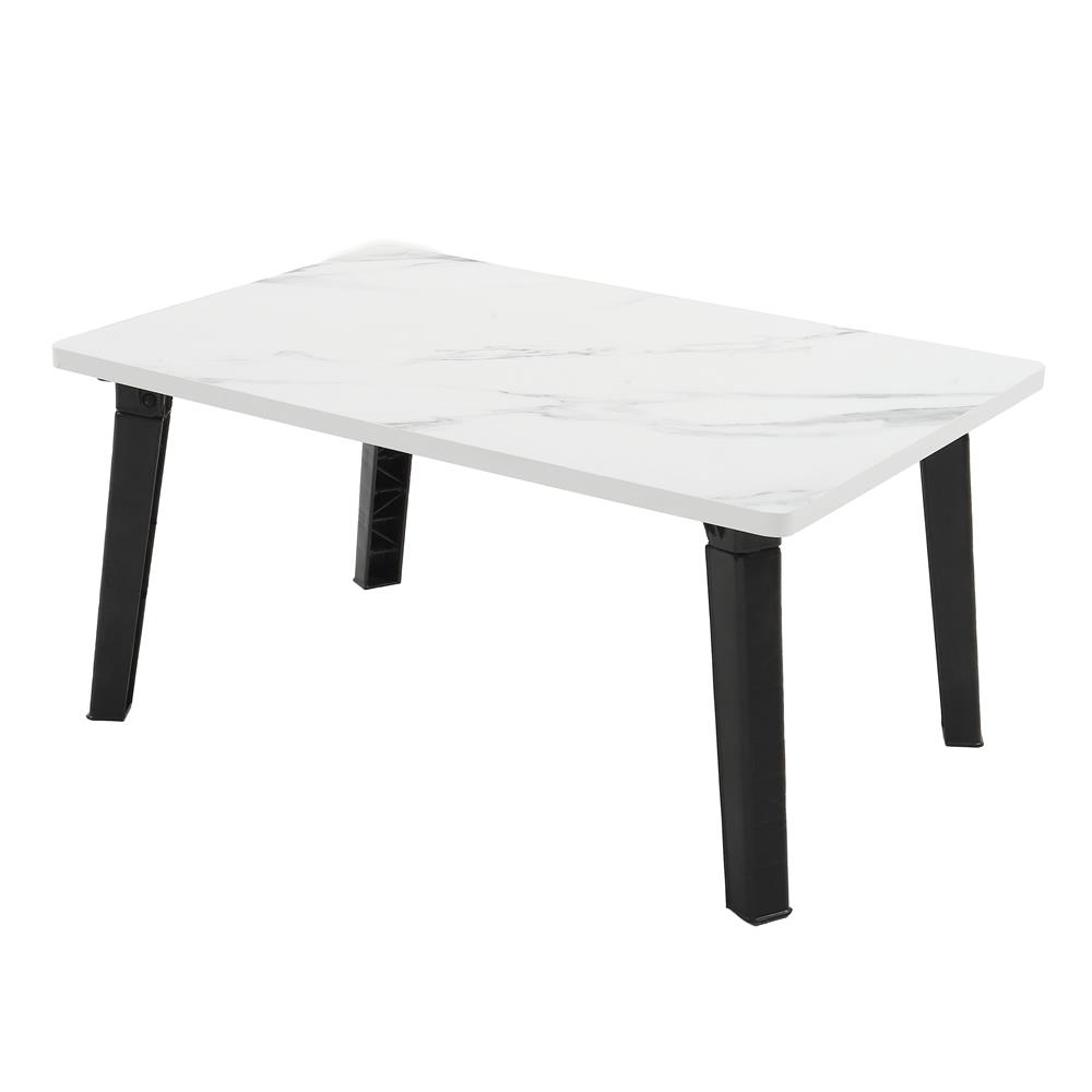 โต๊ะญี่ปุ่น FURDINI 40x60 ซม. ลายหินอ่อนขาว