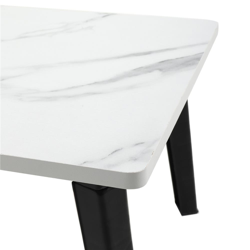 โต๊ะญี่ปุ่น FURDINI 40x60 ซม. ลายหินอ่อนขาว