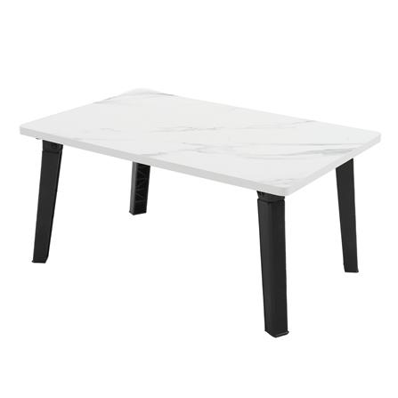 โต๊ะญี่ปุ่น FURDINI 40x60 ซม. ลายหินอ่อนขาว_0