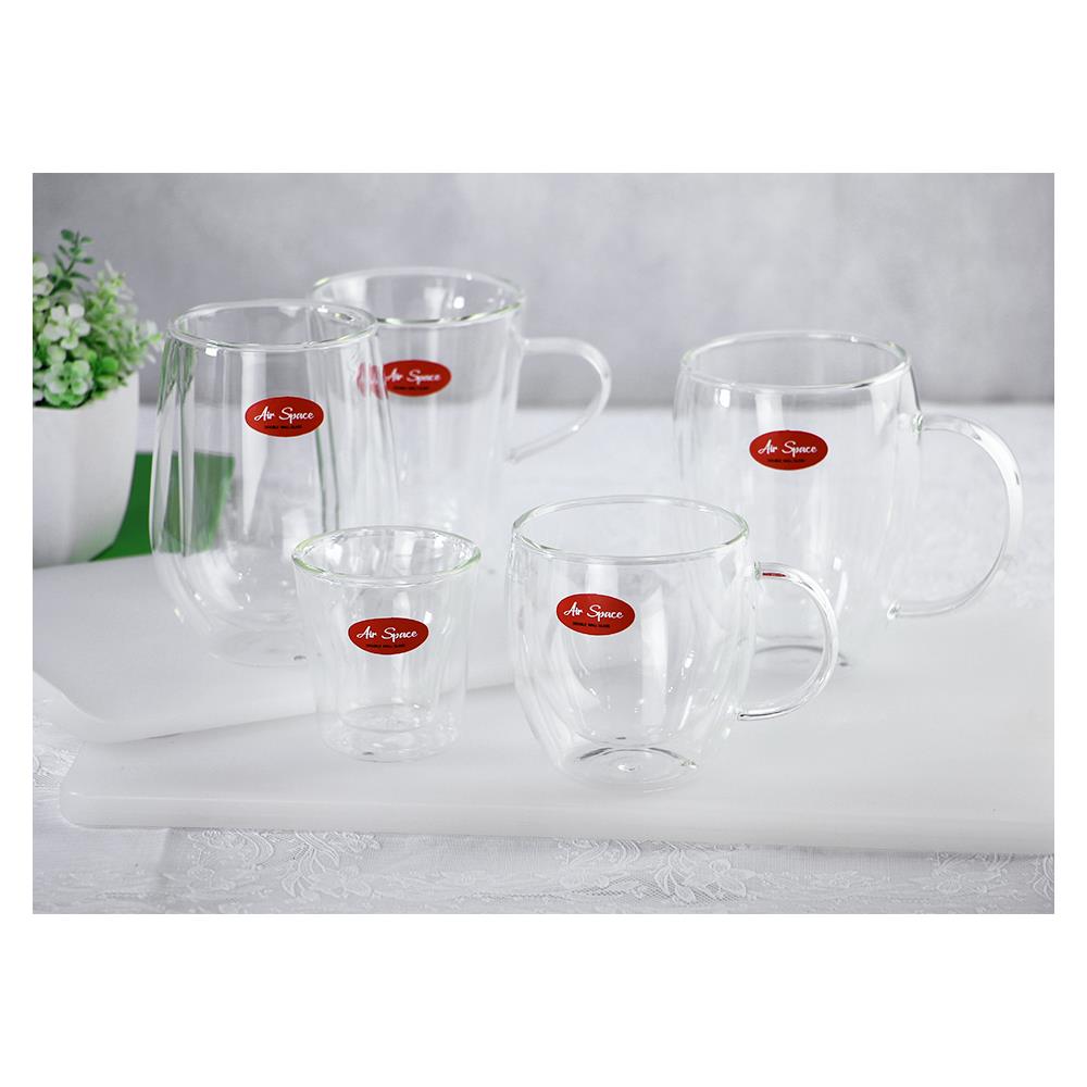ถ้วยหู 360ml AIR SPACE DOUBLE WALL แพ็ค 2 ใบ