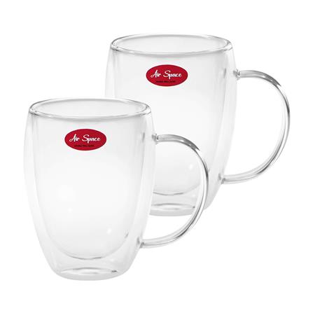 ถ้วยหู 360ml AIR SPACE DOUBLE WALL แพ็ค 2 ใบ_0