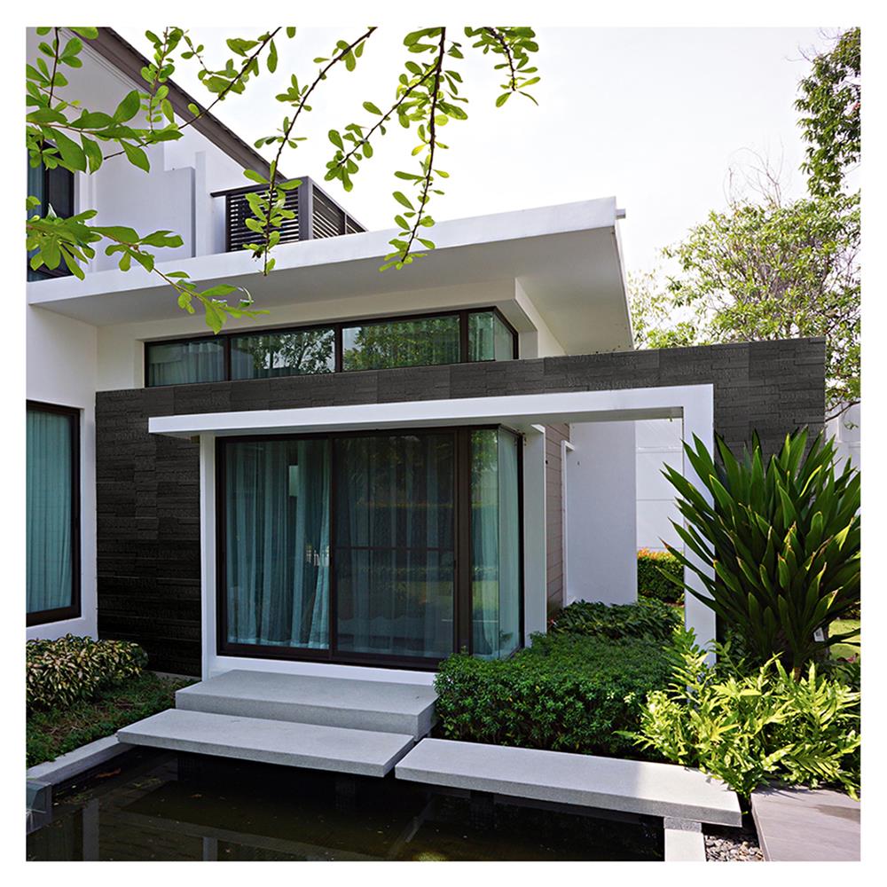 กระเบื้องผนัง 4x21 นิ้ว KENZAI ลูก้า แบล็คเพิร์ล 10P