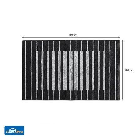 พรม HOME LIVING STYLE TOKYO 120x180 ซม. สีดำ_7