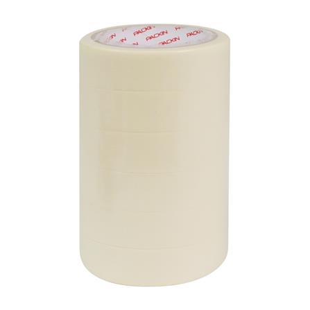 กระดาษกาวย่น PACK IN 1 นิ้ว x 25 หลา แพ็ก 6 ชิ้น_0