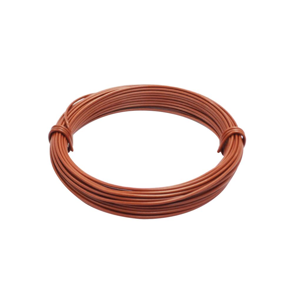 ลวดหุ้มพีวีซี PANSIAM เบอร์ 12 WPVC-1227 10 ม. สีน้ำตาล