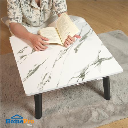 โต๊ะญี่ปุ่น FURDINI 60x60 ซม. ลายหินอ่อนขาว_8