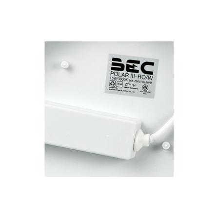 ไฟผนังภายนอก LED BEC POLAR-RO 15 วัตต์ WARM WHITE สีขาว_4