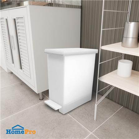 ถังขยะเหยียบ ACCO SAAN 20 ลิตร สีขาวขุ่น_3