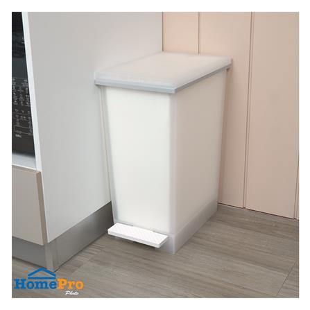 ถังขยะเหยียบ ACCO SAAN 20 ลิตร สีขาวขุ่น_4