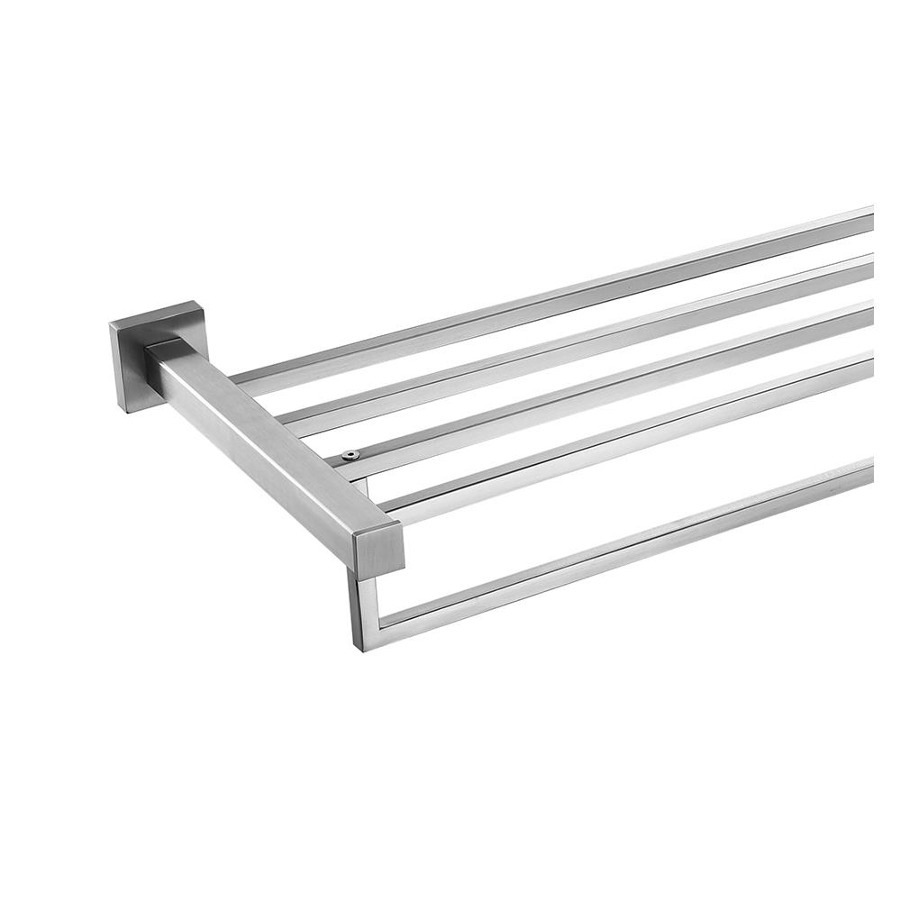 ชั้นวางพร้อมราว HAFELE 499.98.304 สเตนเลส