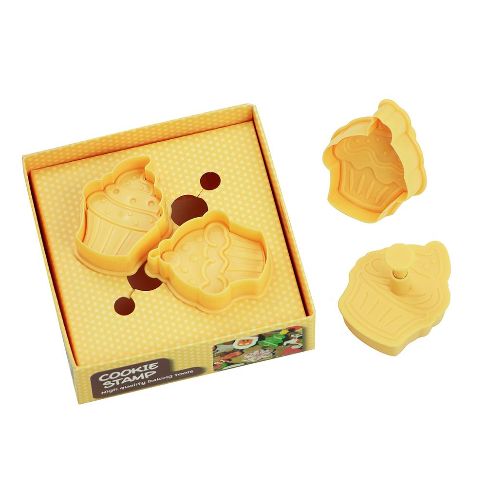 ชุดพิมพ์คุกกี้ PENGUIN KSA20 4 ชิ้น สีเหลือง