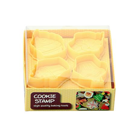 ชุดพิมพ์คุกกี้ PENGUIN KSA20 4 ชิ้น สีเหลือง_2