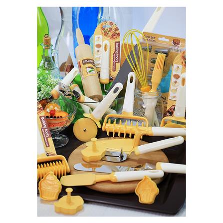 ที่ตัดพิซซ่าซิลิโคน PENGUIN KSA16 สีเหลือง_2