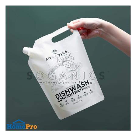 รีฟิลน้ำยาล้างจาน SOGANICS อโลเวร่า 1.5 ลิตร_1