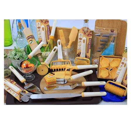 ไม้นวดแป้ง PENGUIN KSA064 7 นิ้ว ด้ามไม้_1