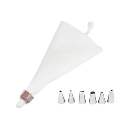 ชุดแต่งหน้าเค้ก COOK CHARMY HB4440 10 นิ้ว สีขาว