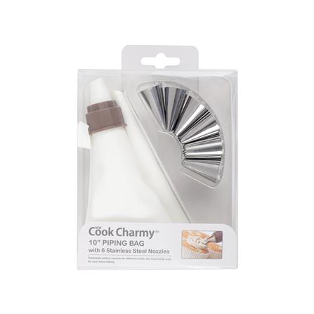 ชุดแต่งหน้าเค้ก COOK CHARMY HB4440 10 นิ้ว สีขาว_1